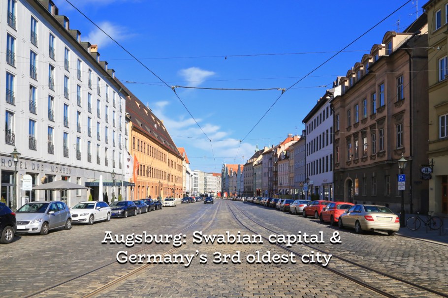 Maximilianstrasse, Augsburg, Bayern, Bavaria, Swabia, Schwaben, Germany, Deutschland, fotoeins.com