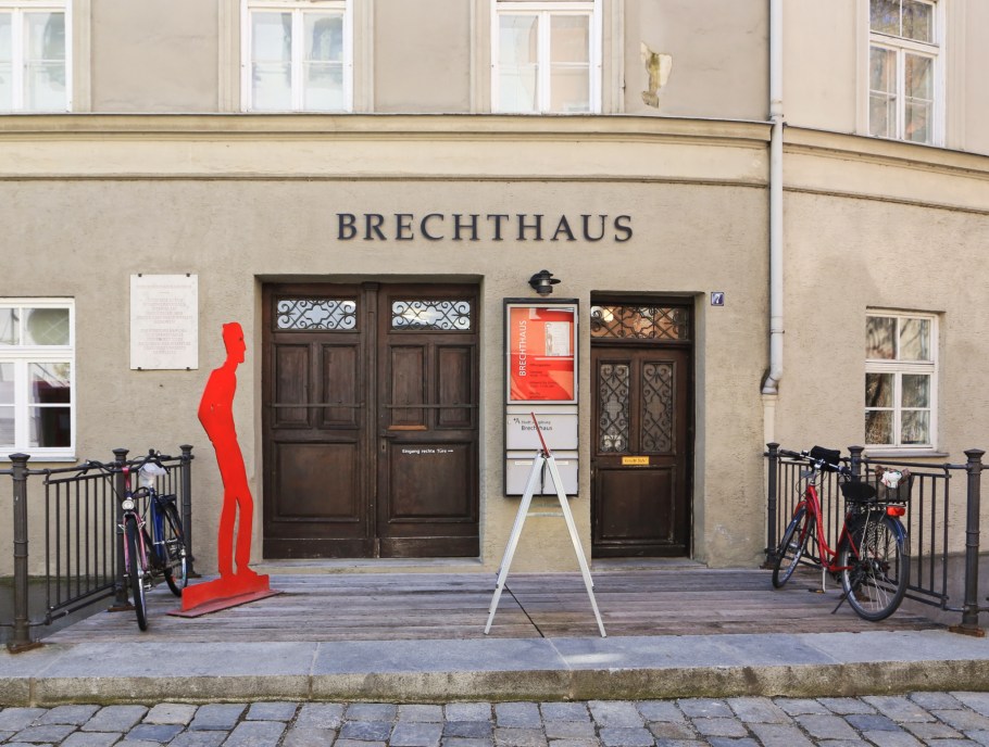 Brechthaus, Bertolt Brecht, Augsburg, Schwaben, Swabia, Bavaria, Bayern, Germany, fotoeins.com