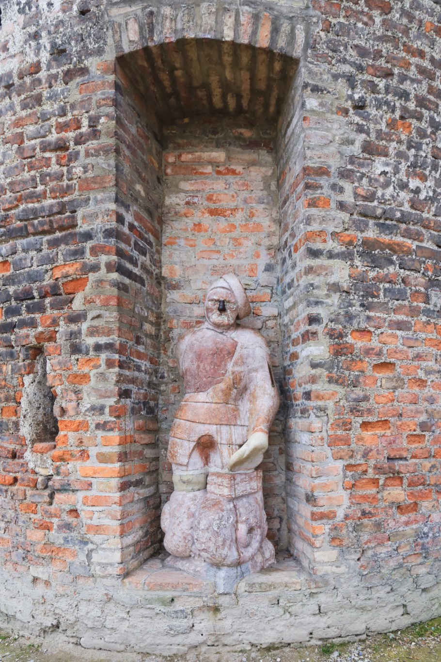 Steinerner Mann, Dr Schtoinerne Ma, Dohlenturm, Augsburg, Bayern, Bavaria, Swabia, Schwaben, Germany, Deutschland, fotoeins.com