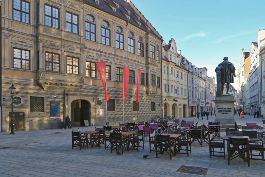 Fuggerdenkmal, Fuggerplatz, Augsburg, Bayern, Bavaria, Germany, Deutschland, fotoeins.com