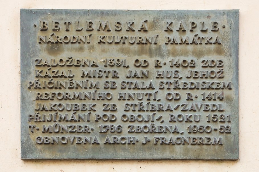 Bethlehem Chapel, Betlémská kaple, Betlémské náměstí, Bethlehem Square, Praha, Prag, Prague, Czech Republic, fotoeins.com