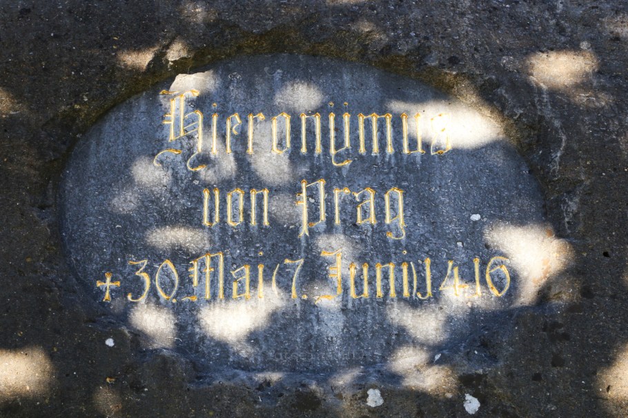 Hussenstein, Hus Memorial Stone, Jan Hus, John Huss, Jerome of Prague, Konstanz, Constance, Baden-Württemberg, Germany, Deutschland, fotoeins.com