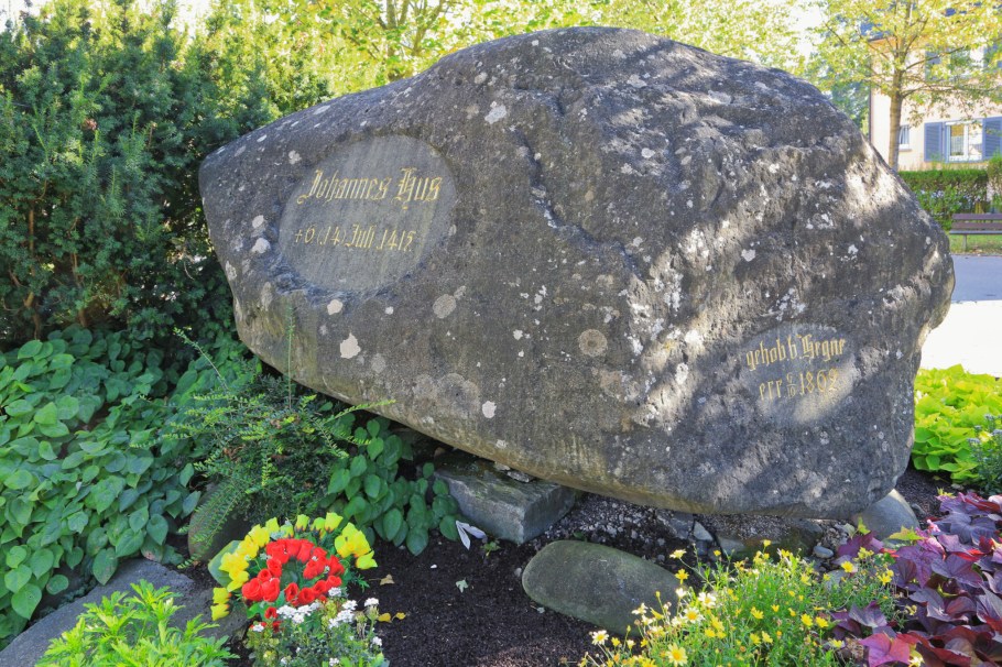 Hussenstein, Hus Memorial Stone, Jan Hus, John Huss, Jerome of Prague, Konstanz, Constance, Baden-Württemberg, Germany, Deutschland, fotoeins.com