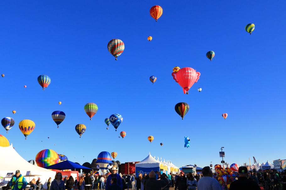 Balloon Fiesta, Balloon Fiesta Field, Albuquerque, NM, USA, fotoeins.com