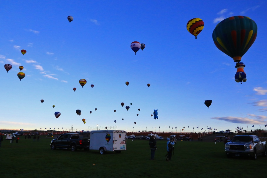Albuquerque International Balloon Fiesta, Balloon Fiesta, Balloon Fiesta Field, Albuquerque, NM, USA, fotoeins.com