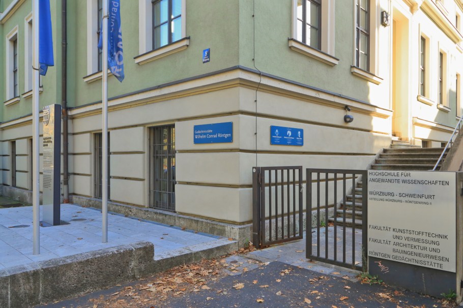 Röntgen Gedächtnisstätte, Röntgen Memorial Site, Wilhelm Conrad Röntgen, X-rays, Nobel Prize, Würzburg, Bavaria, Bayern, Germany, Deutschland, fotoeins.com