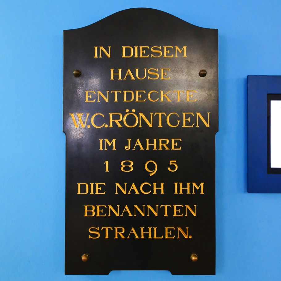 Röntgen Gedächtnisstätte, Röntgen Memorial Site, Wilhelm Conrad Röntgen, X-rays, Nobel Prize, Würzburg, Bavaria, Bayern, Germany, Deutschland, fotoeins.com
