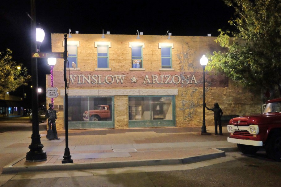 Standin' on the Corner, Winslow, Arizona, USA, US 66, US route 66, fotoeins.com