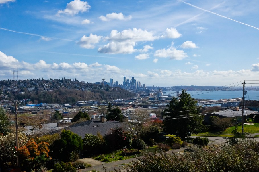 Ella Bailey Park, Space Needle, that tower again, Seattle, Washington, USA, Pacific Northwest, fotoeins.com