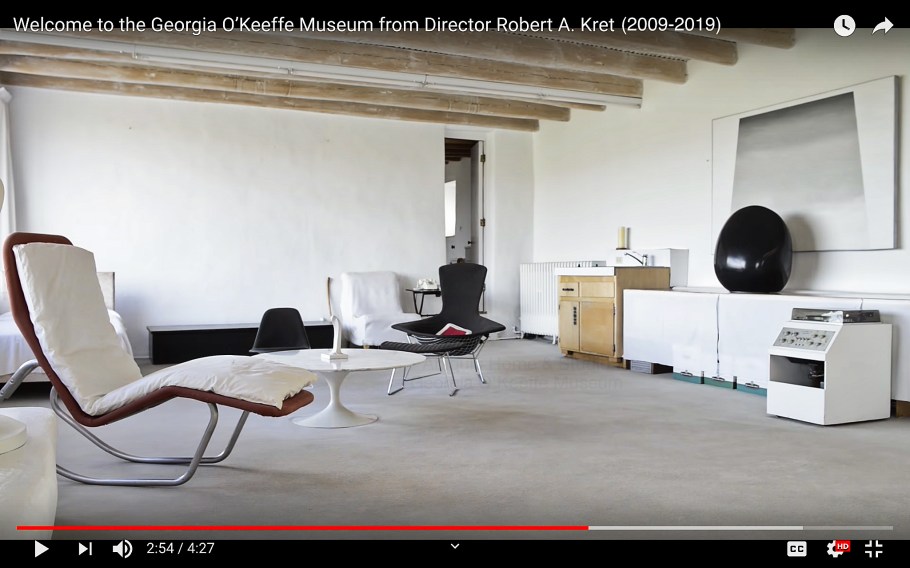 Abiquiú Home and Studio, Georgia O'Keeffe Museum, Georgia O'Keeffe, Abiquiu, Santa Fe, New Mexico, USA, fotoeins.com