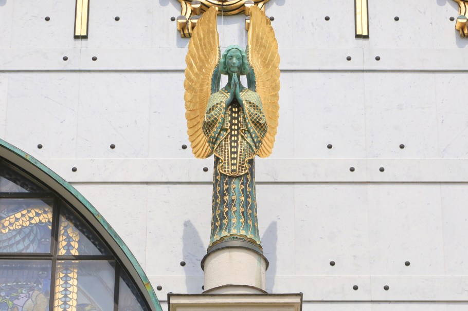 Kirche am Steinhof, Steinhof Church, Church of St. Leopold, Otto Wagner Spital, Baumgartner Hoehe, Otto Wagner, Vienna Modernism, Wiener Moderne, Wien, Vienna, Oesterrich, Austria, fotoeins.com