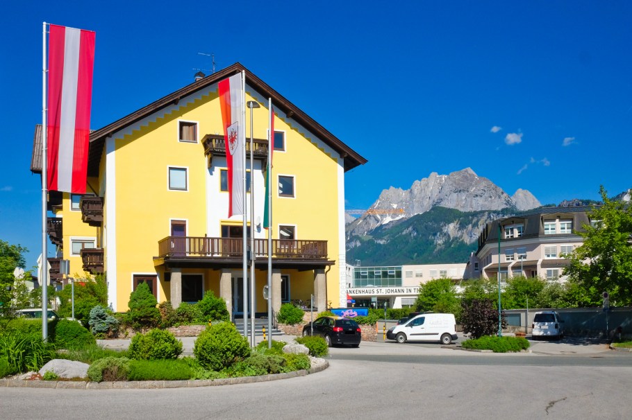 St. Johann in Tirol, Wilder Kaiser, Tirol, Tyrol, Austria, Oesterreich, fotoeins.com