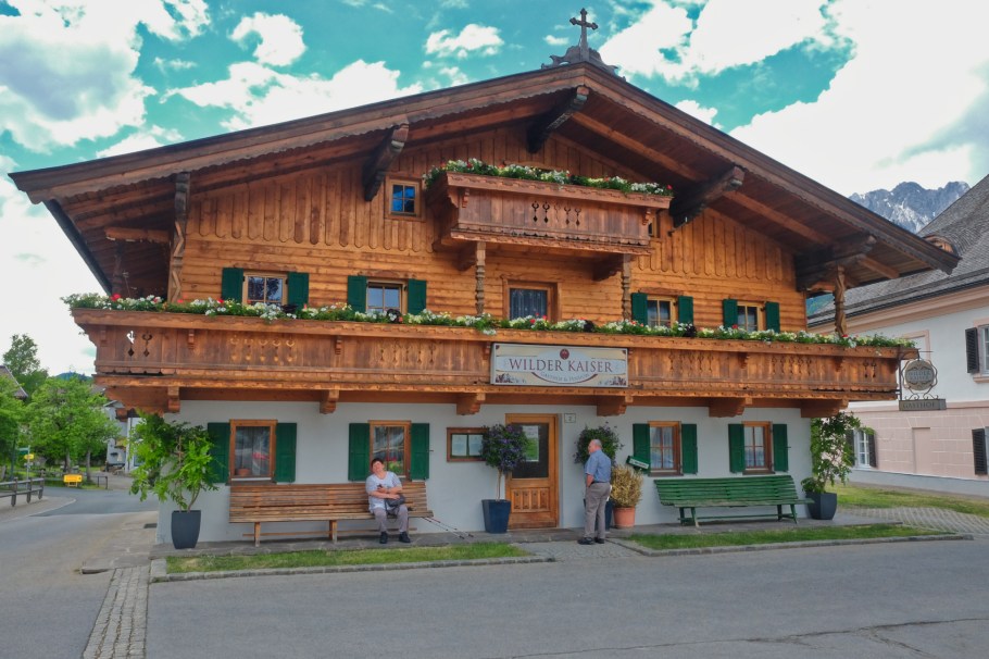 Wilder Kaiser Gasthof und Pension, Der Bergdoktor, Going am Wilder Kaiser, Going, Wilder Kaiser, Tirol, Tyrol, Austria, Oesterreich, fotoeins.com