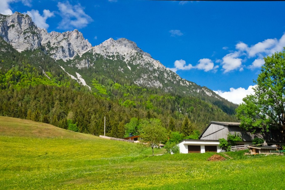 Hintersteiner See, Wilder Kaiser, Scheffau, Tirol, Tyrol, Austria, Österreich, fotoeins.com