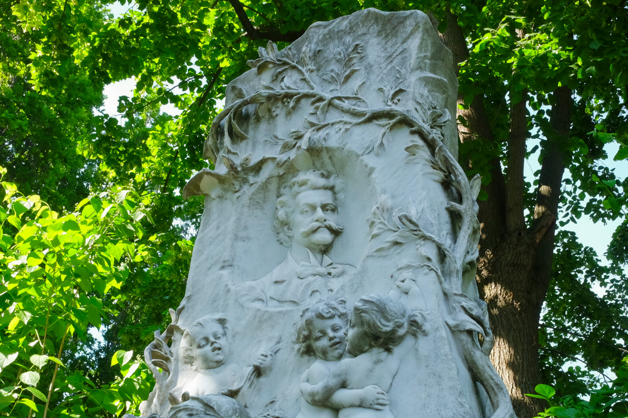 Johann Strauss II, Wiener Zentralfriedhof, Wien, Vienna, Austria, Österreich, fotoeins.com
