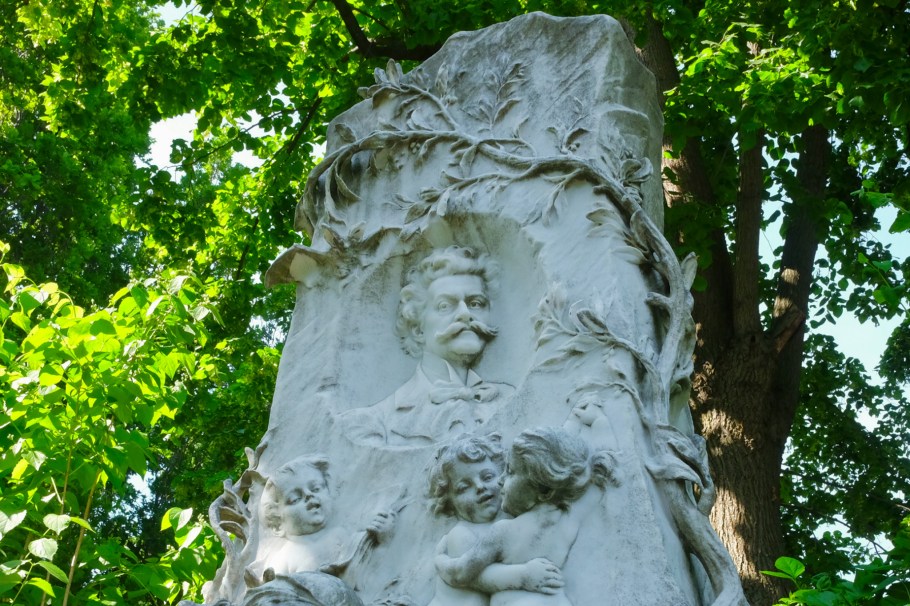Johann Strauss II, Wiener Zentralfriedhof, Wien, Vienna, Austria, Österreich, fotoeins.com