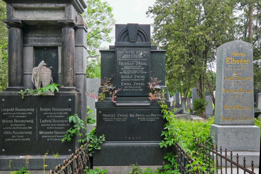 Familie Zweig, Moritz and Ida Zweig, Alter jüdischer Friedhof, Wiener Zentralfriedhof, Wien, Vienna, Austria, Österreich, fotoeins.com