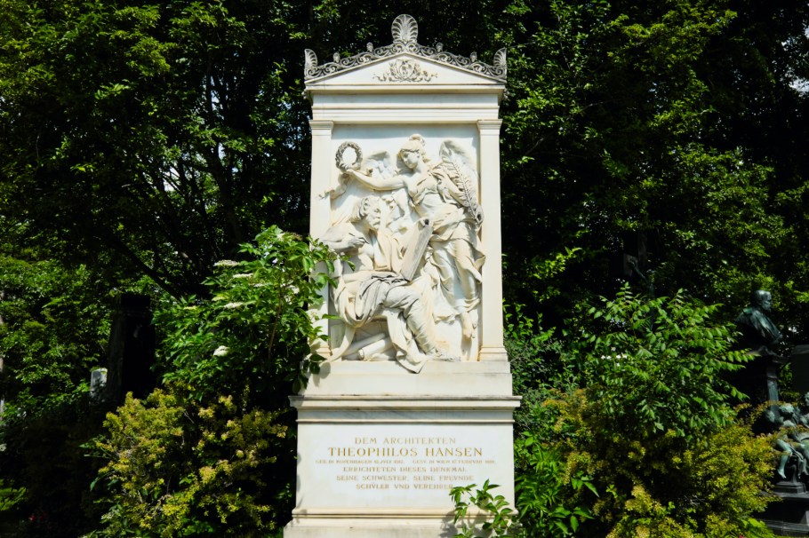 Theophil Hansen, Wiener Zentralfriedhof, Wien, Vienna, Austria, Österreich, fotoeins.com