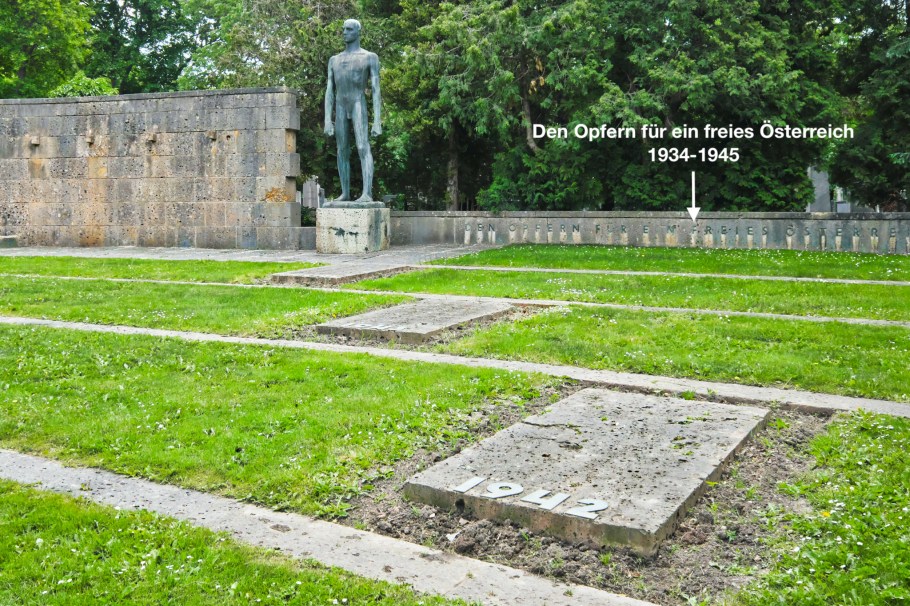 Den Opfern für ein freies Österreich 1934–1935, Wiener Zentralfriedhof, Wien, Vienna, Austria, Österreich, fotoeins.com