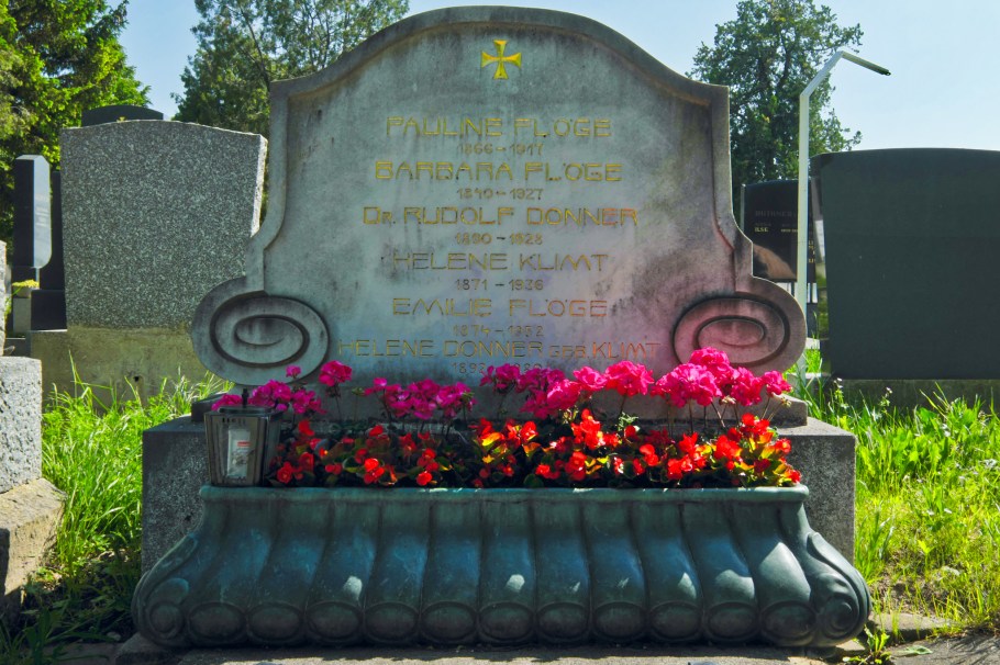 Flöge sisters, Emilie Flöge, Helene Klimt, Pauline Flöge, Wiener Zentralfriedhof, Wien, Vienna, Austria, Österreich, fotoeins.com