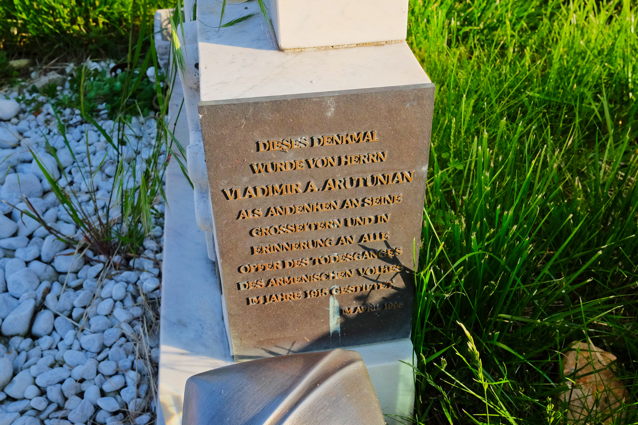 Zum Andenken an die Opfer des Armenischen Volkes im Jahre 1915, Wiener Zentralfriedhof, Wien, Vienna, Austria, Österreich, fotoeins.com