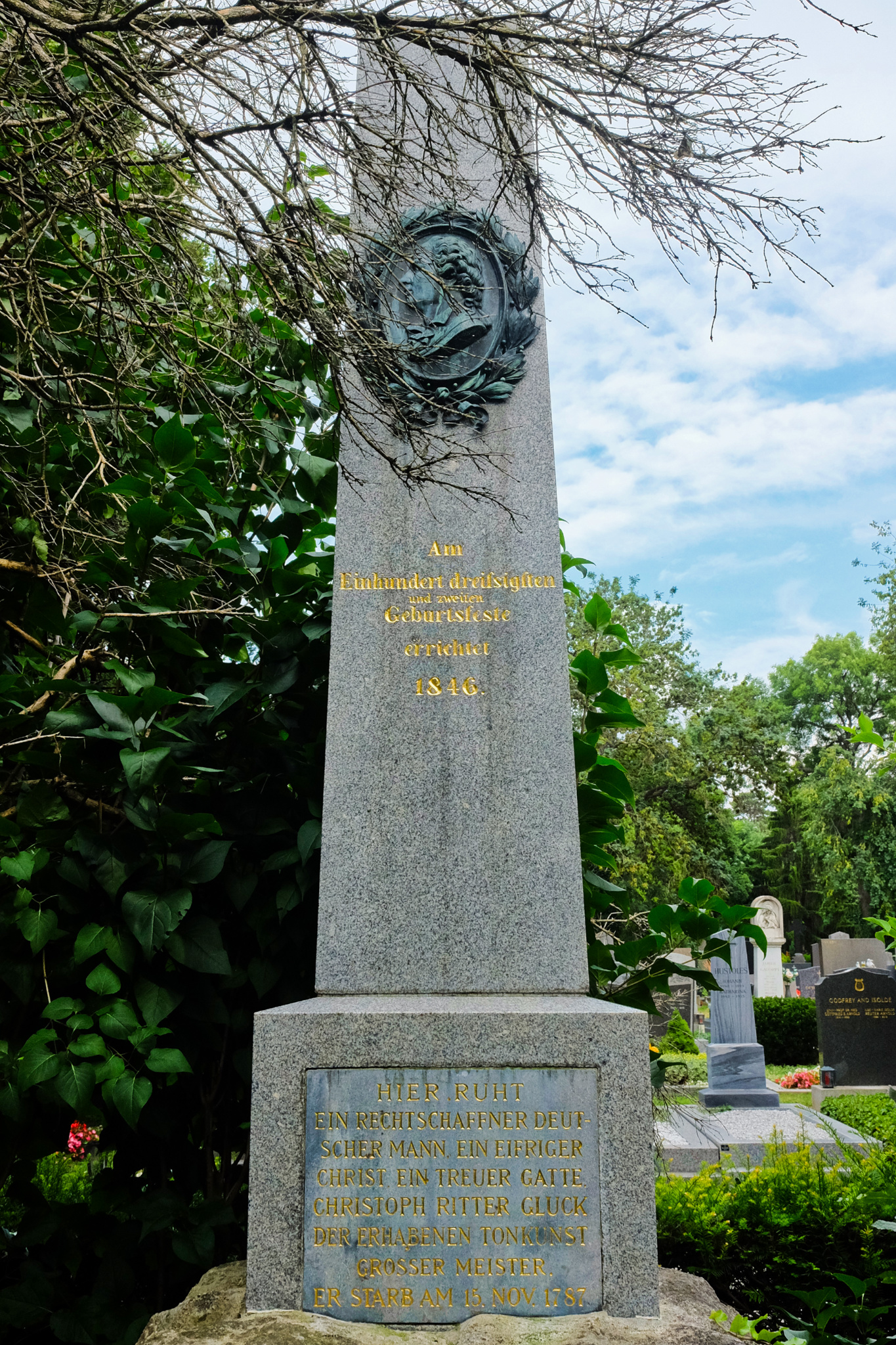 Christoph Gluck, Wiener Zentralfriedhof, Wien, Vienna, Austria, Österreich, fotoeins.com