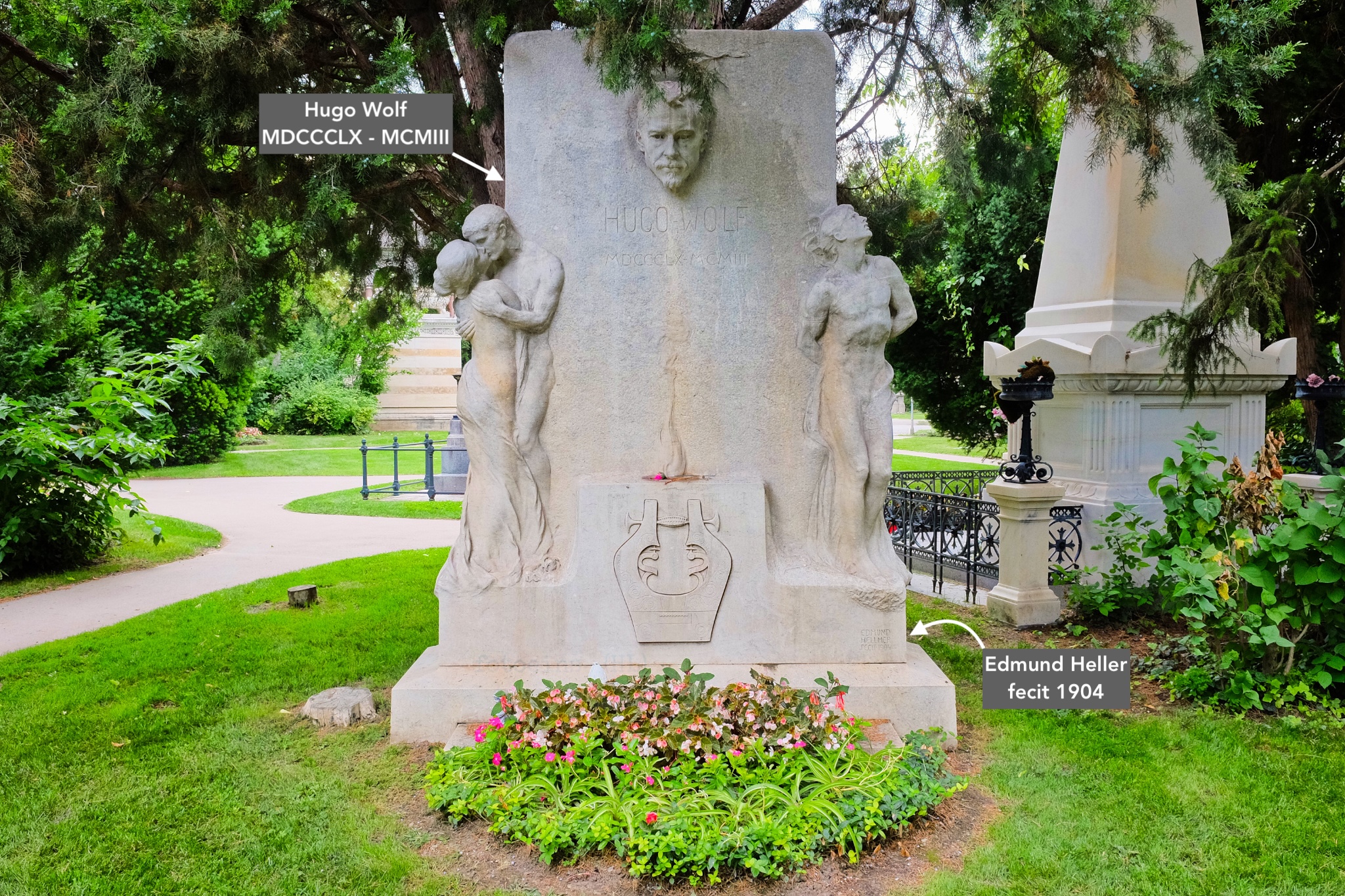 Hugo Wolf, Wiener Zentralfriedhof, Wien, Vienna, Austria, Österreich, fotoeins.com