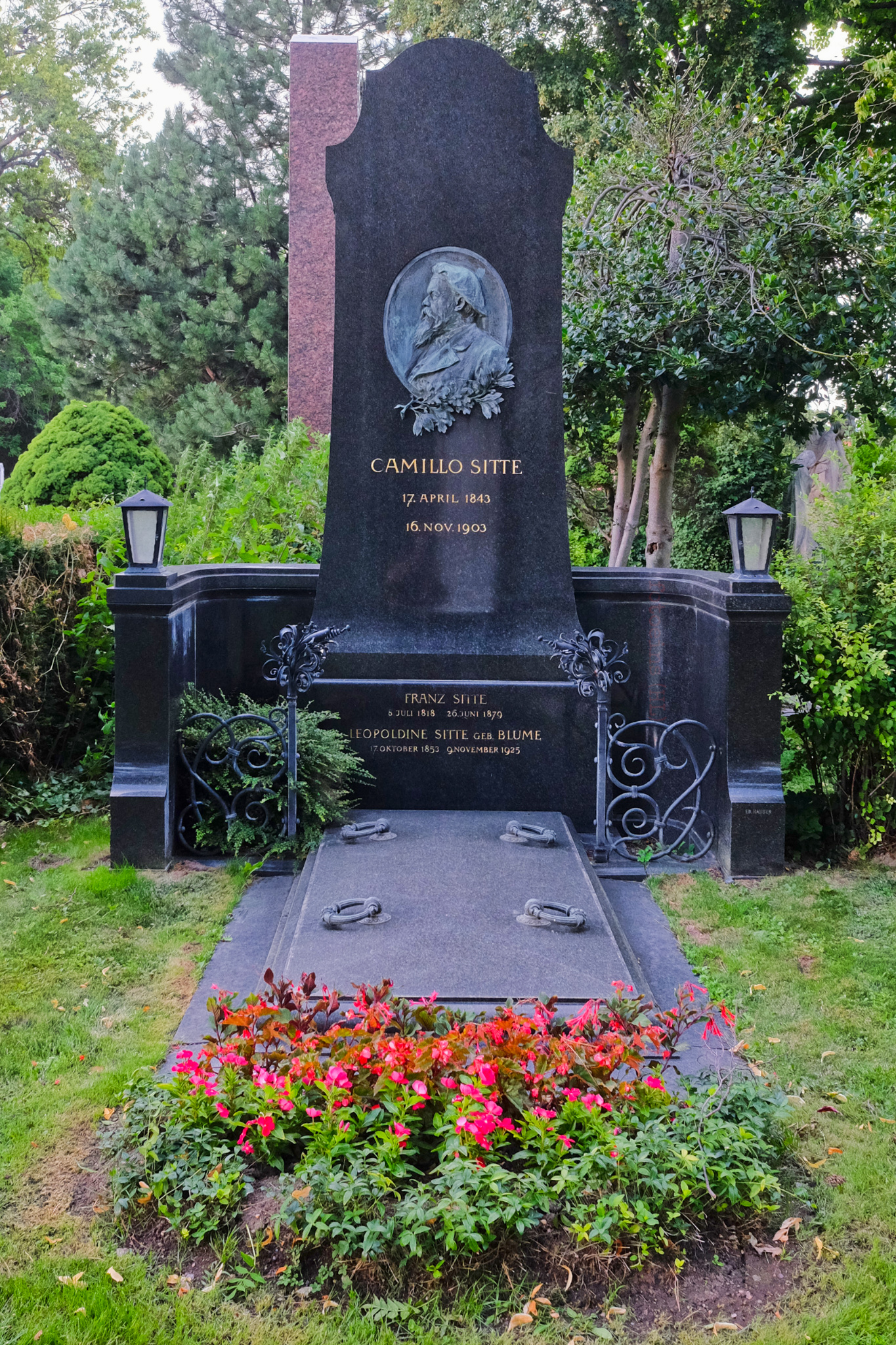 Camillo Sitte, Wiener Zentralfriedhof, Wien, Vienna, Austria, Österreich, fotoeins.com