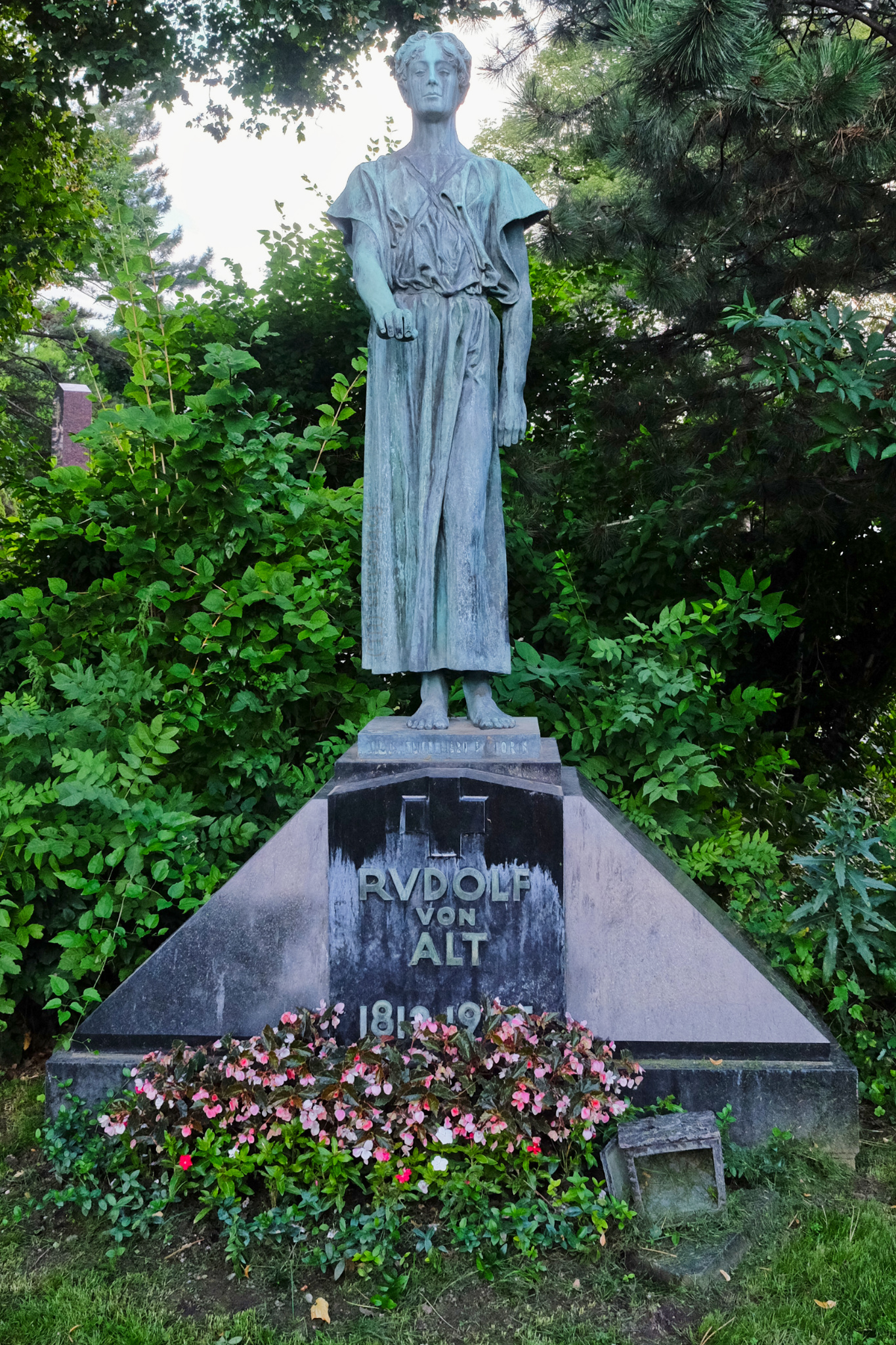 Rudolf von Alt, Wiener Zentralfriedhof, Wien, Vienna, Austria, Österreich, fotoeins.com