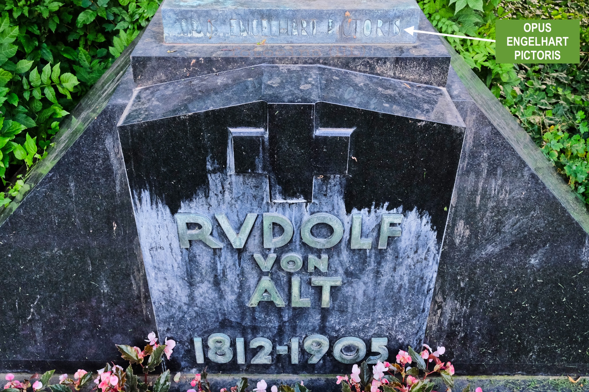 Rudolf von Alt, Wiener Zentralfriedhof, Wien, Vienna, Austria, Österreich, fotoeins.com