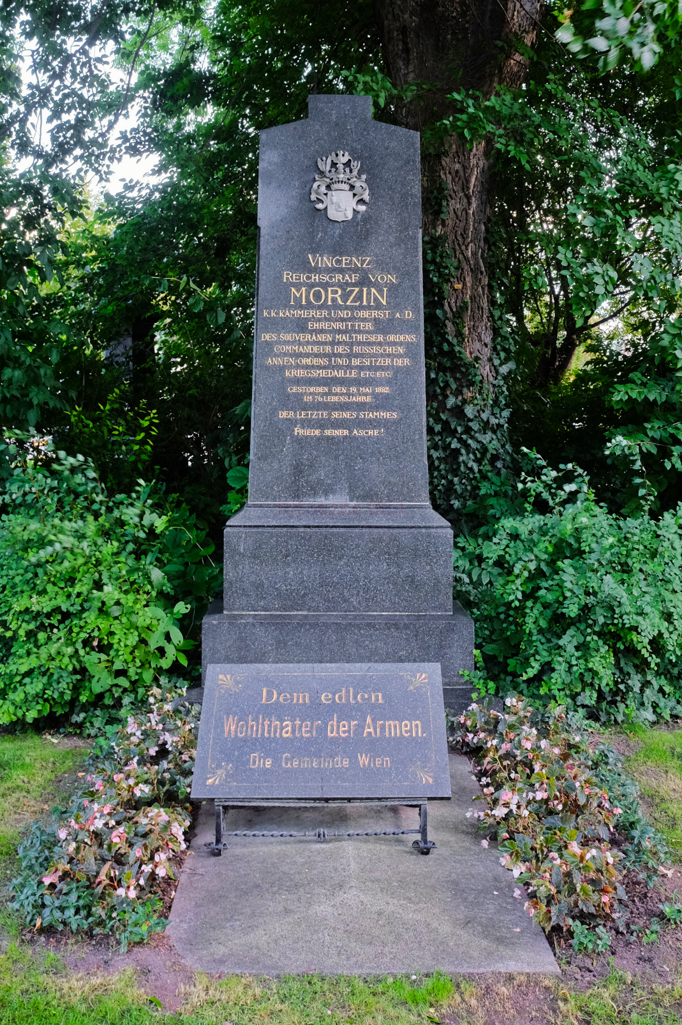 Vincenz Morzin, Wiener Zentralfriedhof, Wien, Vienna, Austria, Österreich, fotoeins.com
