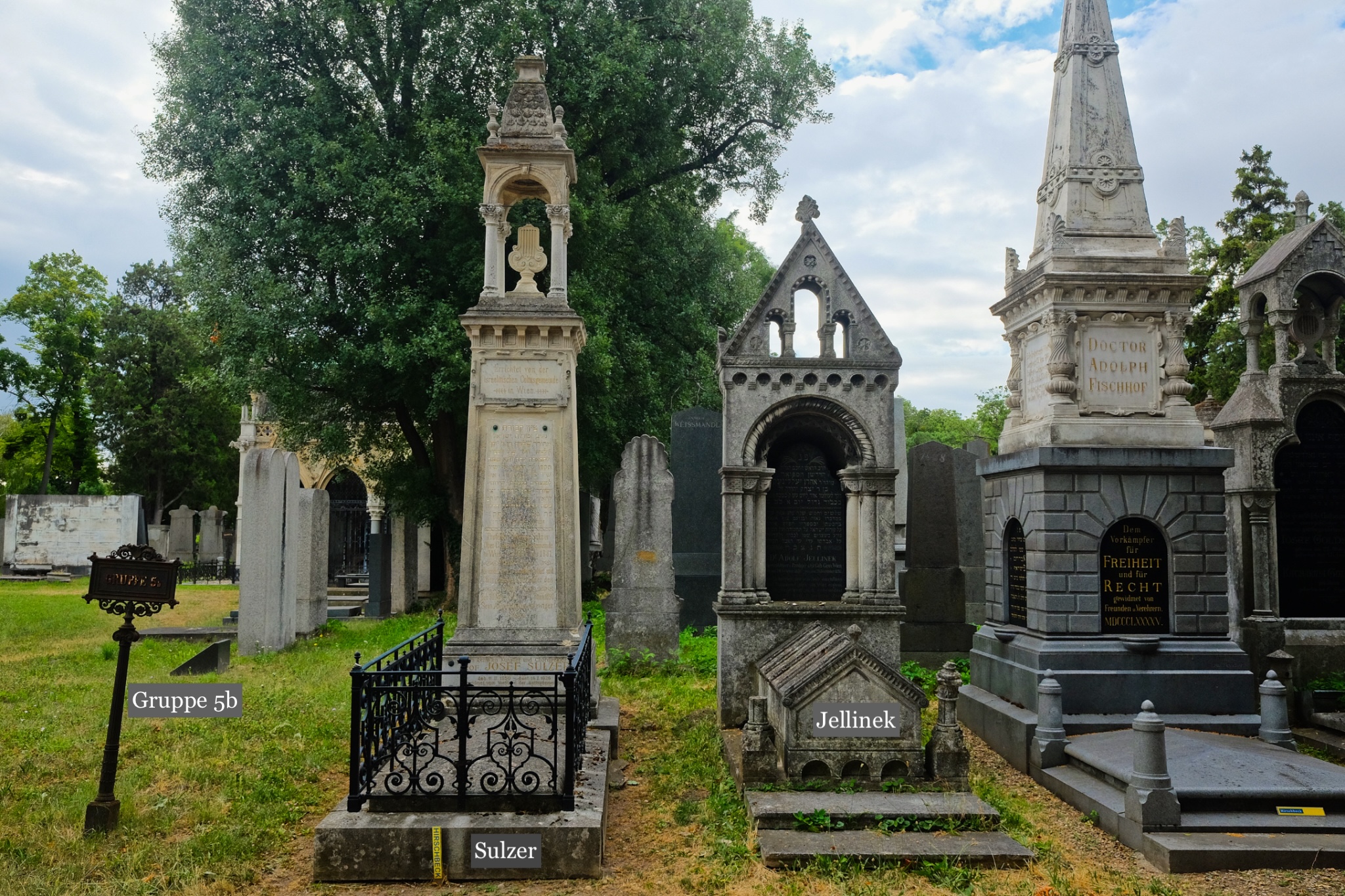 Familie Sulzer, Alter jüdischer Friedhof, Wiener Zentralfriedhof, Wien, Vienna, Austria, Österreich, fotoeins.com