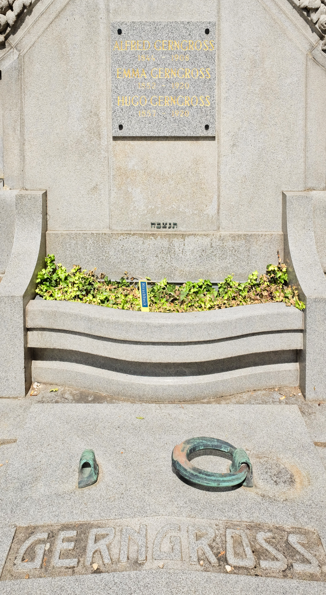 Alfred & Emma Gerngross, Alter jüdischer Friedhof, Wiener Zentralfriedhof, Wien, Vienna, Austria, Österreich, fotoeins.com