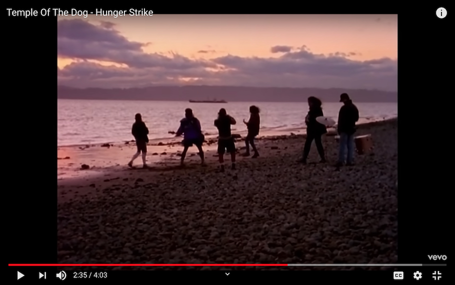 Hunger Strike, Temple of the Dog, YouTube