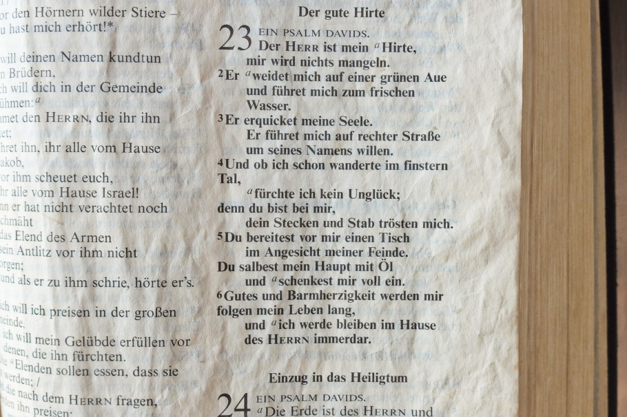 23rd Psalm, Evangelische Versöhnungskirche, Protestant Reconciliation Church, KZ-Gedenkstätte Dachau, KZ Dachau, Dachau Concentration Camp Memorial Site, Dachau, Bavaria, Bayern, Germany, Deutschland, fotoeins.com