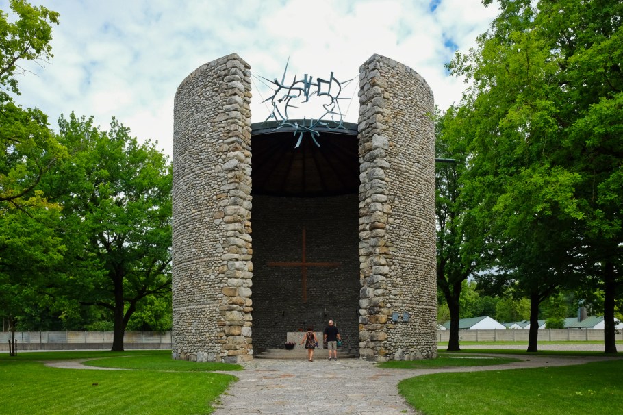 Catholic Mortal Agony of Christ Chapel, KZ-Gedenkstätte Dachau, KZ Dachau, Dachau Concentration Camp Memorial Site, Dachau, Bavaria, Bayern, Germany, Deutschland, fotoeins.com