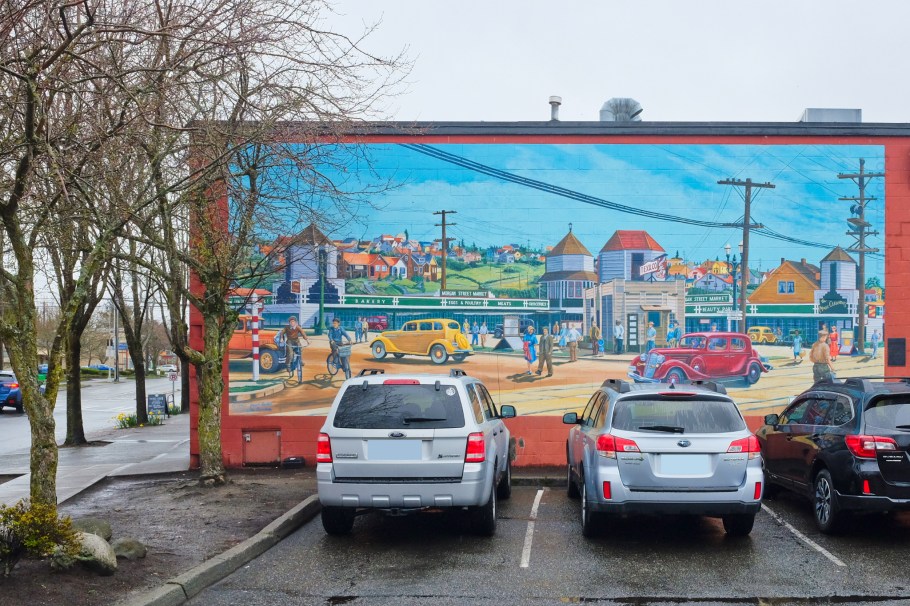 Morgan Street Market, Bruce Rickett, West Seattle, Seattle, Washington, USA, fotoeins.com