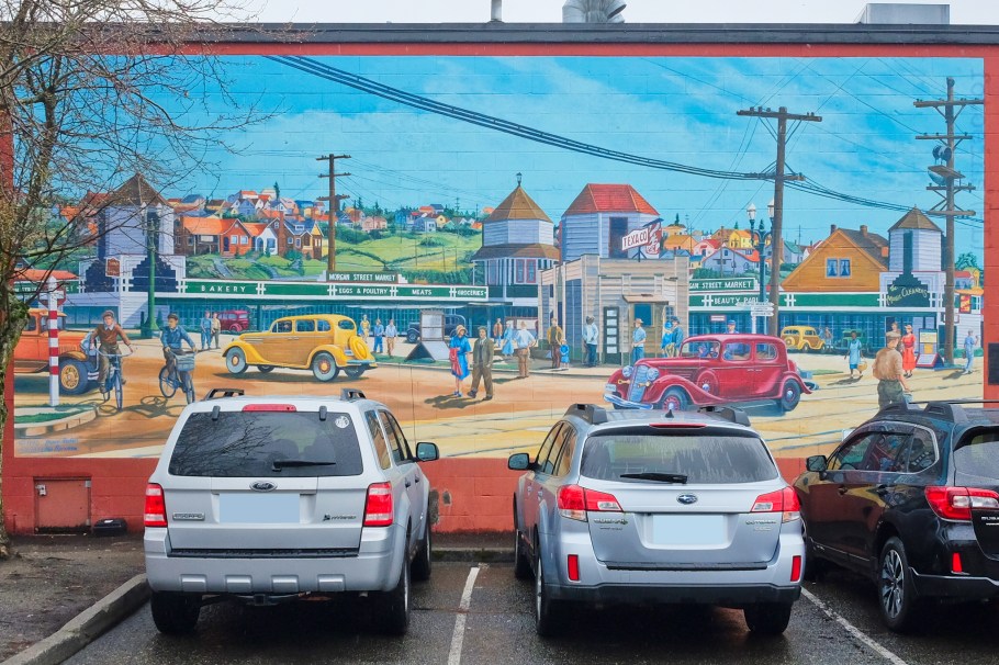 Morgan Street Market, Bruce Rickett, West Seattle, Seattle, Washington, USA, fotoeins.com