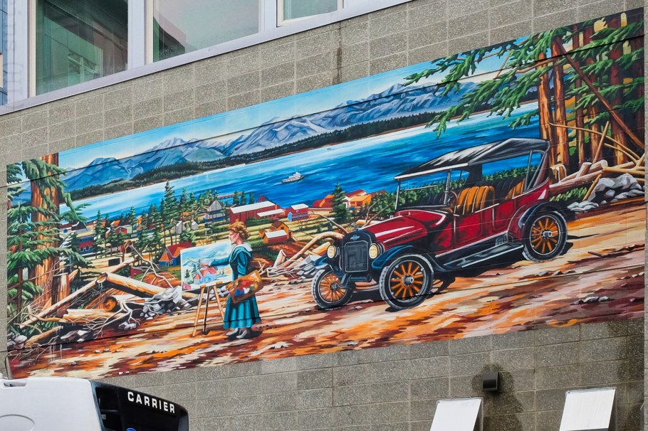 Alki in the Twenties, Bruce Rickett, West Seattle, Seattle, Washington, USA, fotoeins.com