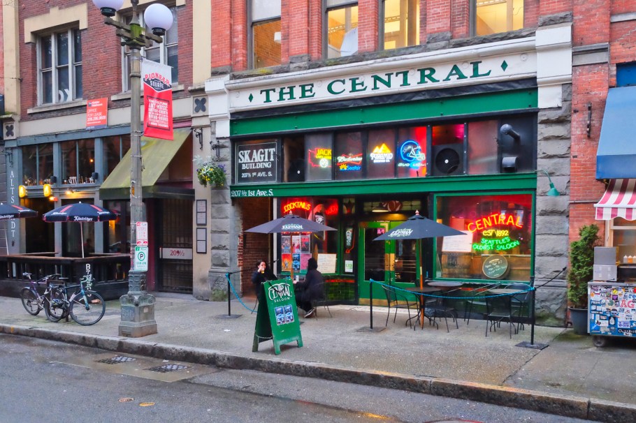 Central Saloon, The Central, Pioneer Square, Seattle, WA, USA, fotoeins.com