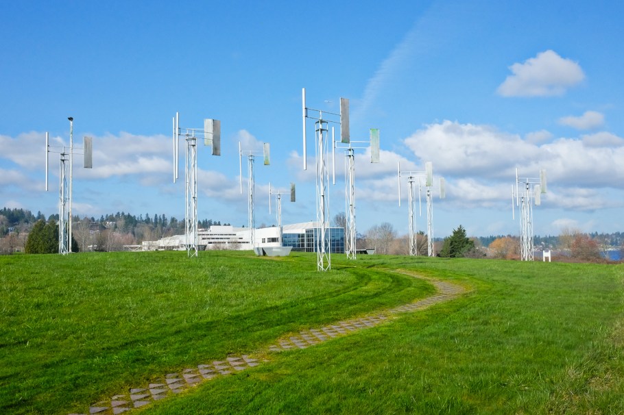 A Sound Garden, Douglas Hollis, NOAA Art Walk, NOAA WRC, Sand Point Seattle, WA, USA, fotoeins.com