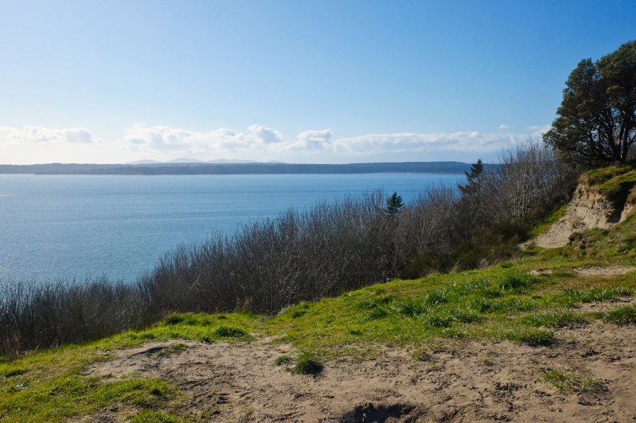 Puget Sound, Salish Sea, Magnolia Bluff, Discovery Park, Magnolia, Seattle, WA, USA, fotoeins.com