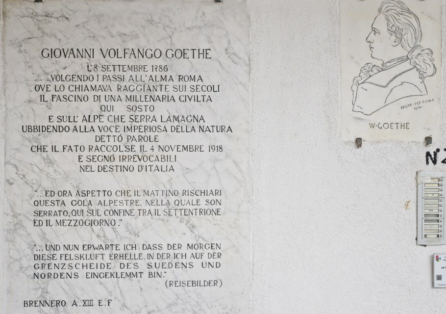 Goethe, Italienische Reise, Italian Journey, Brenner Pass, Brennero, Bolzano, Italia, Italy, South Tyrol, Brenner, Austria, Oesterreich, Tirol, Tyrol, fotoeins.com