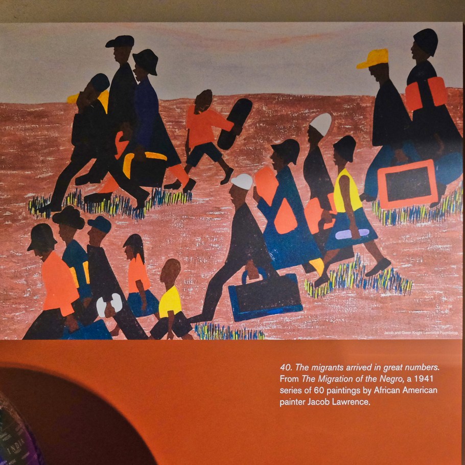 Jacob Lawrence, Migration Series, Northwest African American Museum, Colman School, Jimi Hendrix Park, Central District, Seattle, WA, USA, fotoeins.com