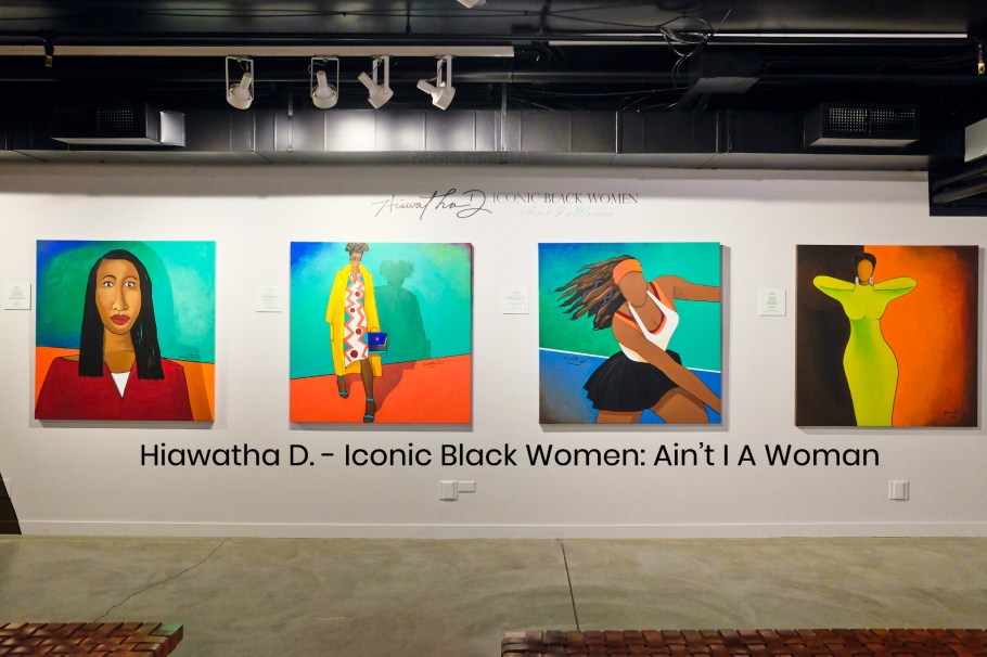 Iconic Black Women: Ain't I A Woman, Iconic Black Women, Hiawatha D, Northwest African American Museum, Colman School, Jimi Hendrix Park, Central District, Seattle, WA, USA, fotoeins.com