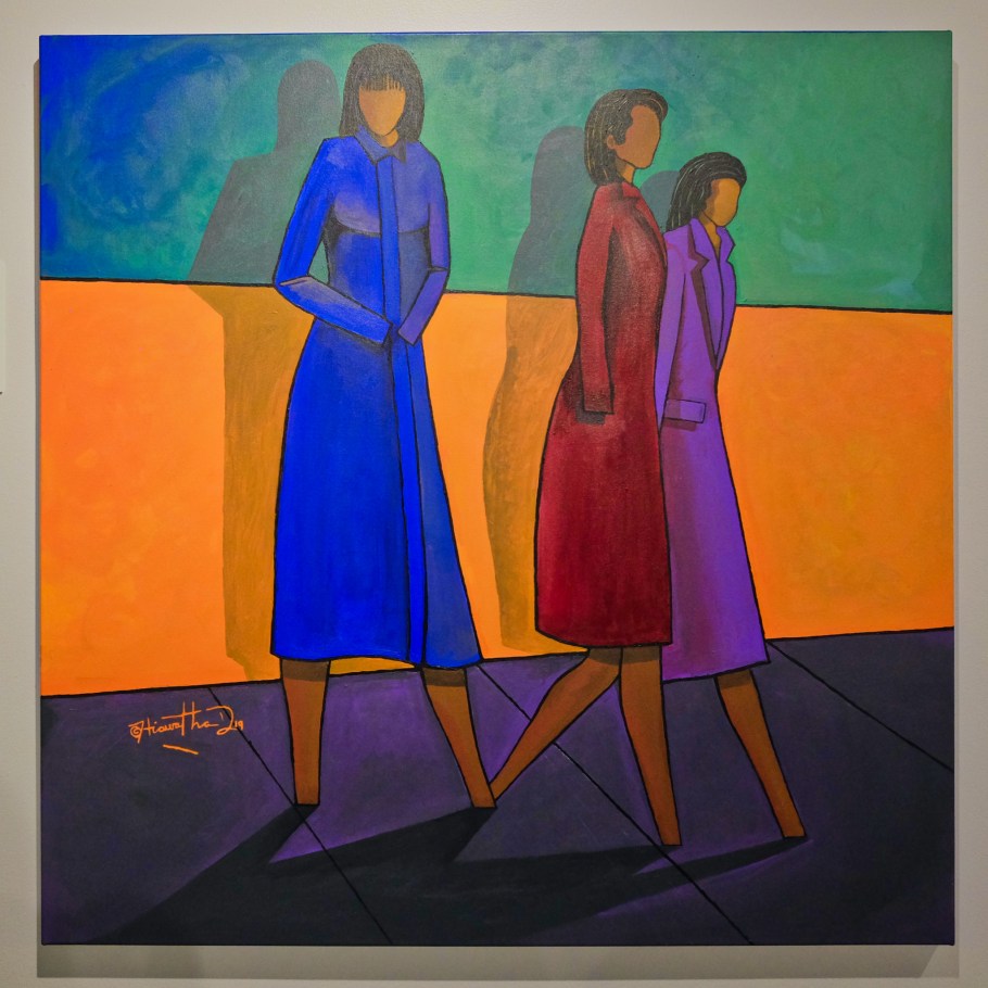 Michelle LaVaughn Obama, Iconic Black Women: Ain't I A Woman, Iconic Black Women, Hiawatha D, Northwest African American Museum, Colman School, Jimi Hendrix Park, Central District, Seattle, WA, USA, fotoeins.com