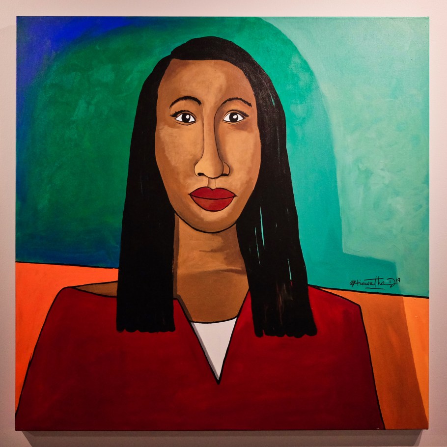 Tarana Burke, Iconic Black Women: Ain't I A Woman, Iconic Black Women, Hiawatha D, Northwest African American Museum, Colman School, Jimi Hendrix Park, Central District, Seattle, WA, USA, fotoeins.com