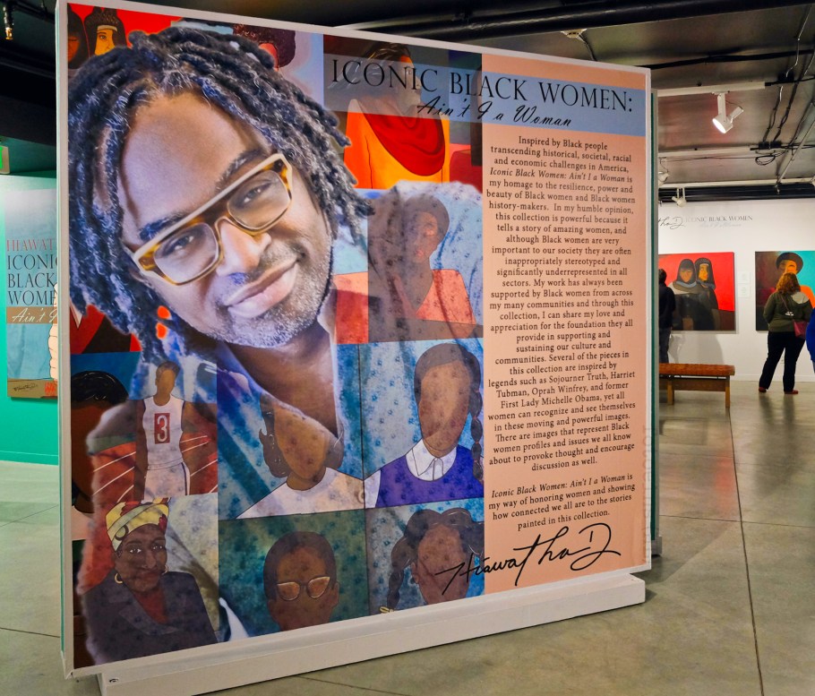 Iconic Black Women: Ain't I A Woman, Iconic Black Women, Hiawatha D, Northwest African American Museum, Colman School, Jimi Hendrix Park, Central District, Seattle, WA, USA, fotoeins.com