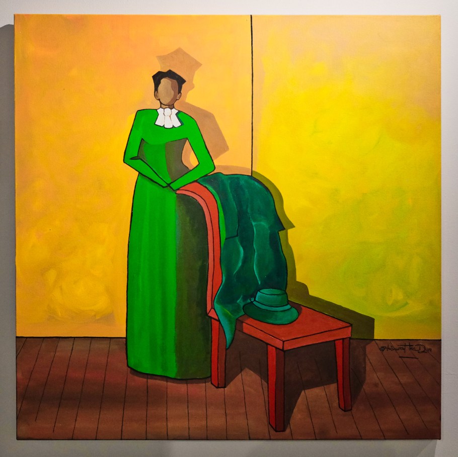 Harriet Tubman, Iconic Black Women: Ain't I A Woman, Iconic Black Women, Hiawatha D, Northwest African American Museum, Colman School, Jimi Hendrix Park, Central District, Seattle, WA, USA, fotoeins.com