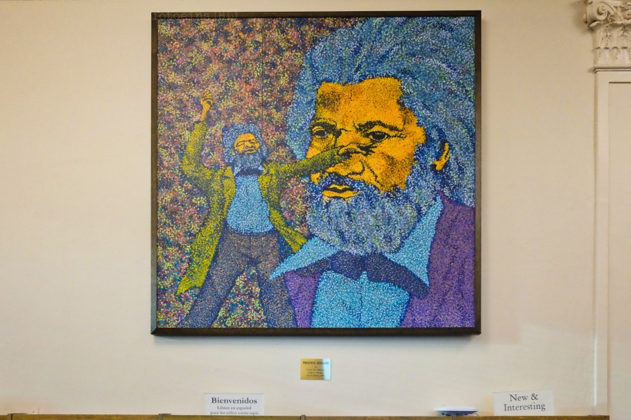Frederick Douglass, Eddie Ray Walker, Douglass-Truth Library, Seattle Public Library, SPL, Seattle, Washington, USA, fotoeins.com